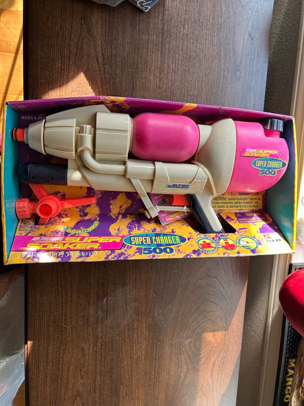 New vintage Larami Super Soaker Super Charger 500 water blaster 1999